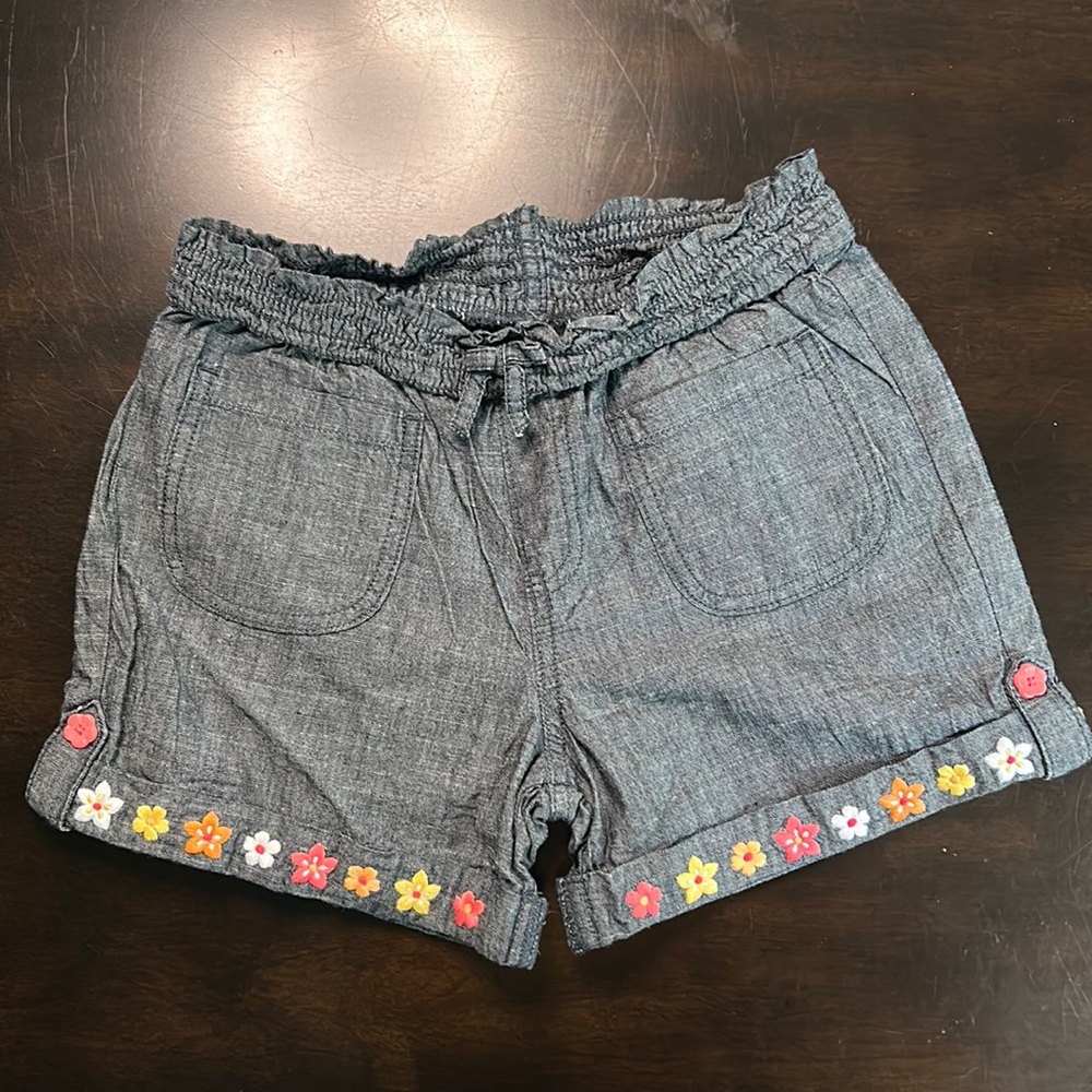 Gymboree denim jean shorts size 10